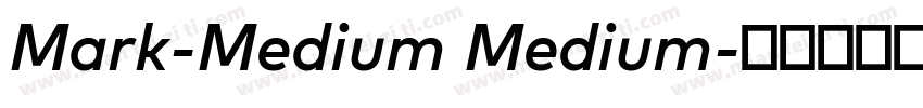 Mark-Medium Medium字体转换